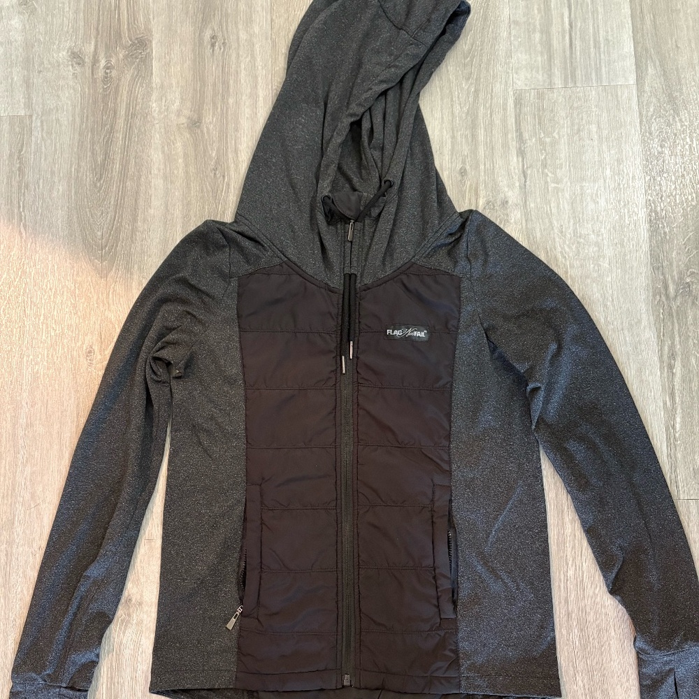 Windbreaker hoodie jacket Flag Nor Fail